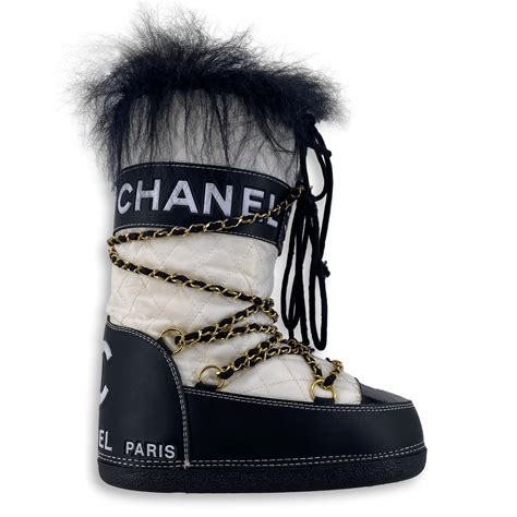 chanel winter boots sale|pre owned Chanel shoes.